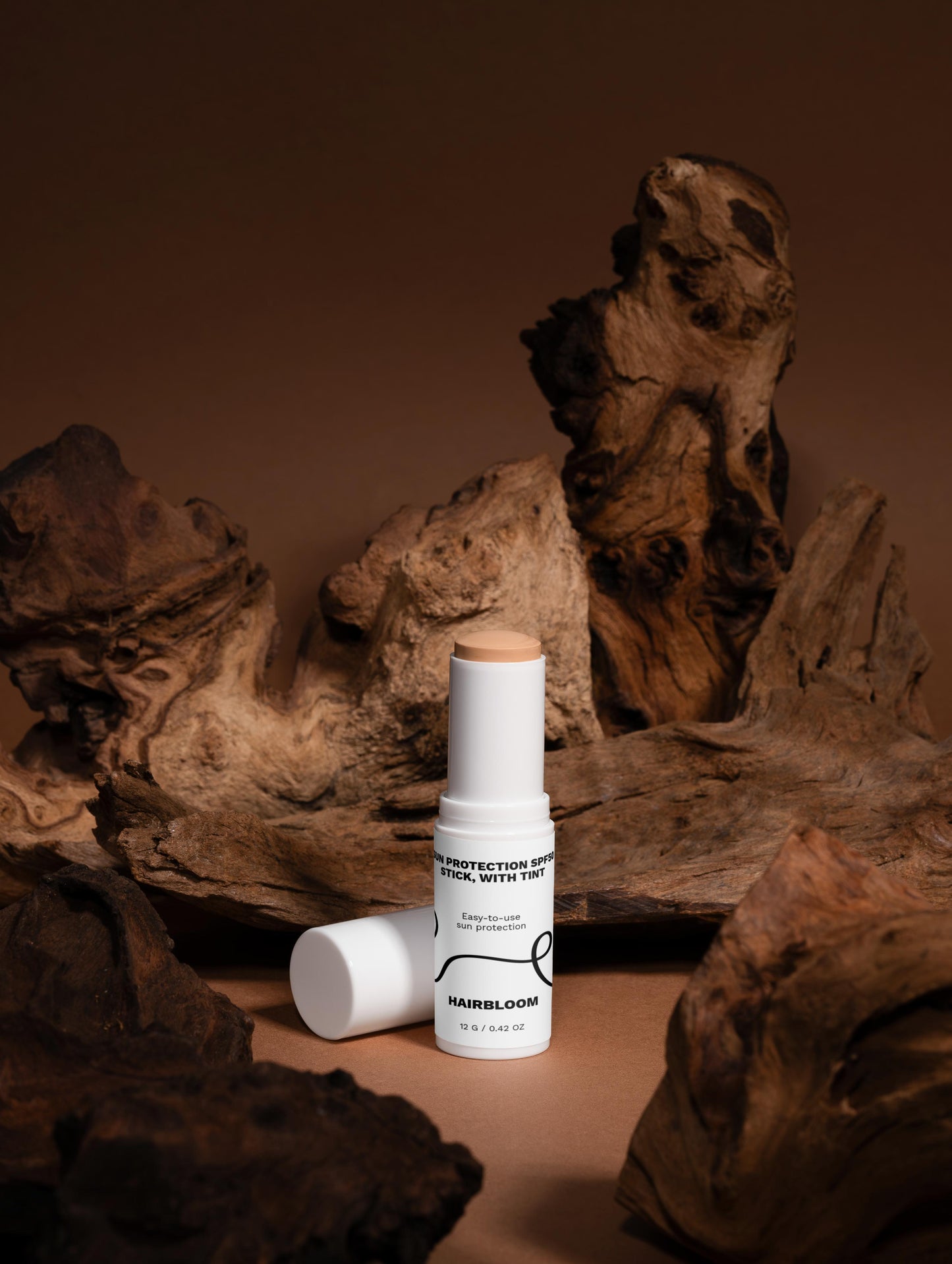 HairBloom Sun Protection SPF50 Stick, with tint