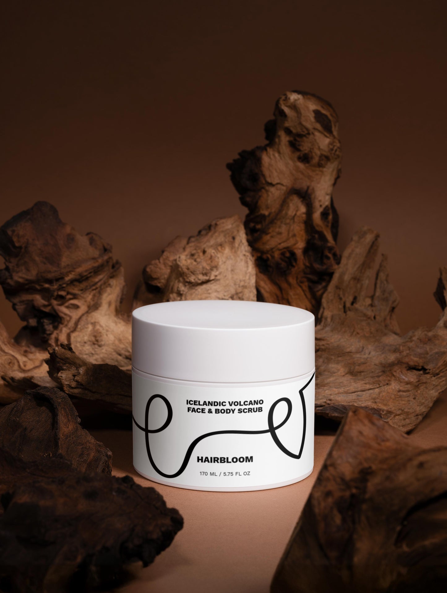 HairBloom Icelandic Volcano Face & Body Scrub