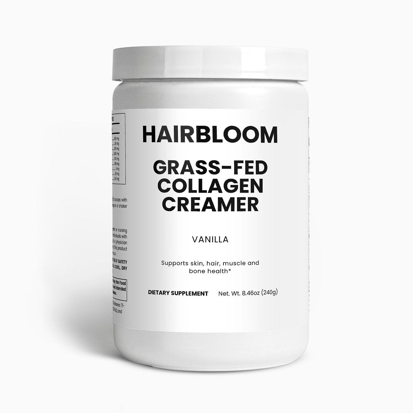 Grass-Fed Collagen Creamer (Vanilla)