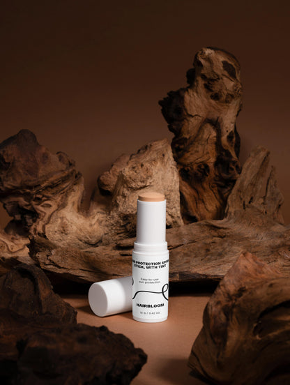 HairBloom Sun Protection SPF50 Stick, with tint