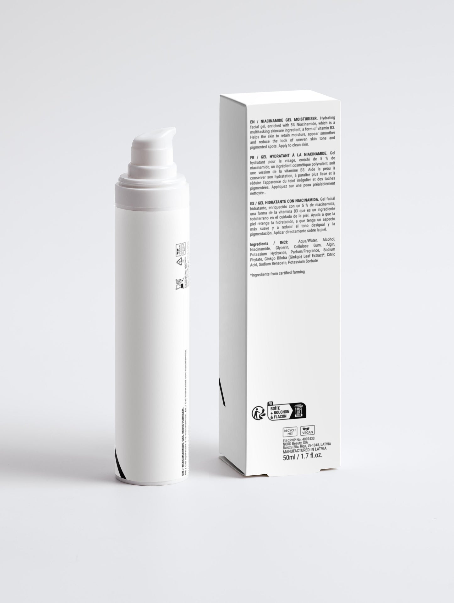 HairBloom Niacinamide Gel Moisturiser