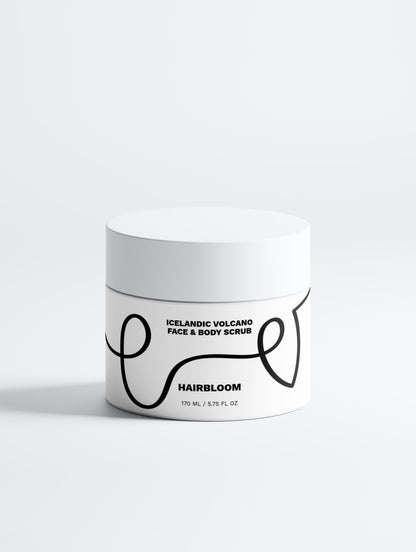 HairBloom Icelandic Volcano Face & Body Scrub