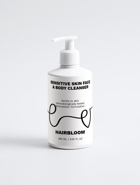 HairBloom Sensitive Skin Face & Body Cleanser