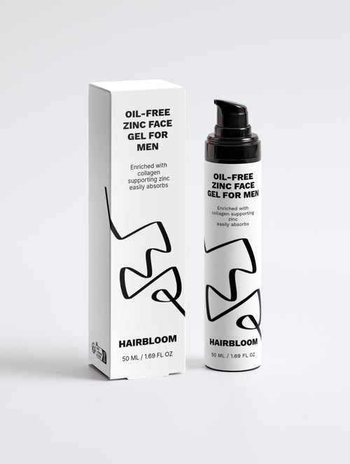 HairBloom Oil-Free Zinc Face Gel for Men