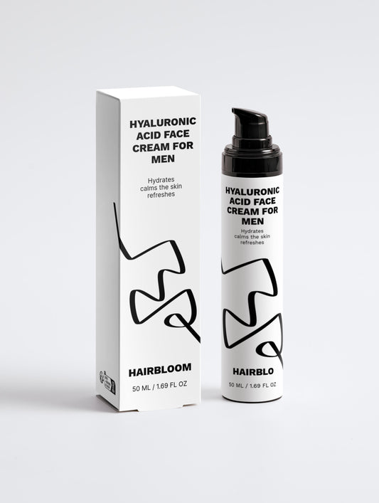 HairBloom Hyaluronic Acid Face Cream for Men