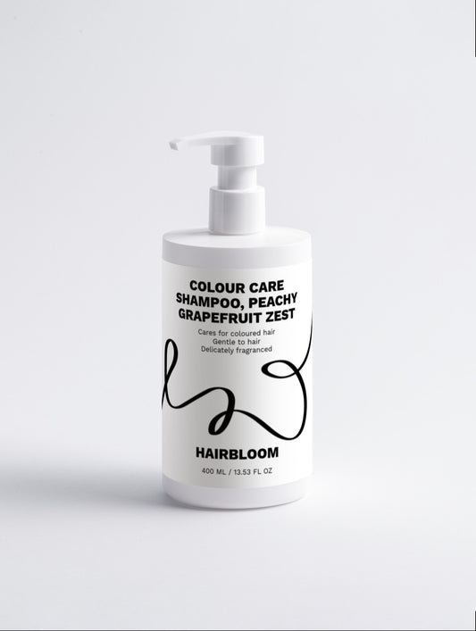 HairBloom Colour Care Shampoo, Peachy Grapefruit Zest