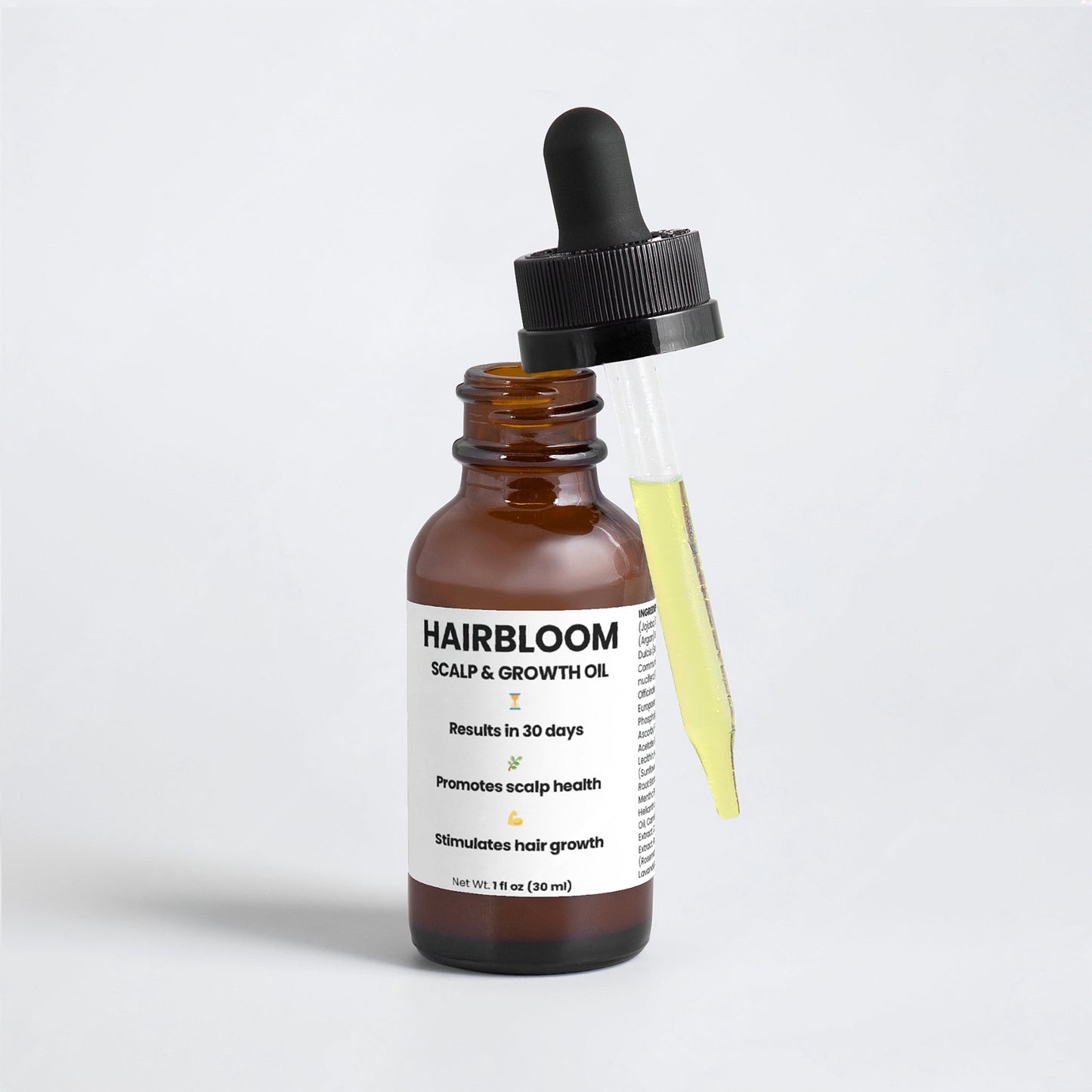 HairBloom Hair Oil for Scalp Health and Hair Growth