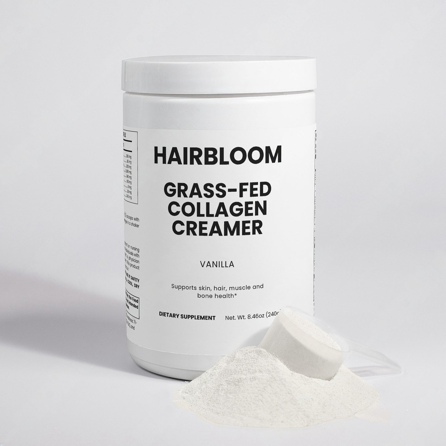 Grass-Fed Collagen Creamer (Vanilla)